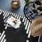 World Rug Gallery Bohemian Stripe Diamond Reversible Recycled Plastic 3' X 5' Black Outdoor Rug 6071BLACK3X5 - alternate 2